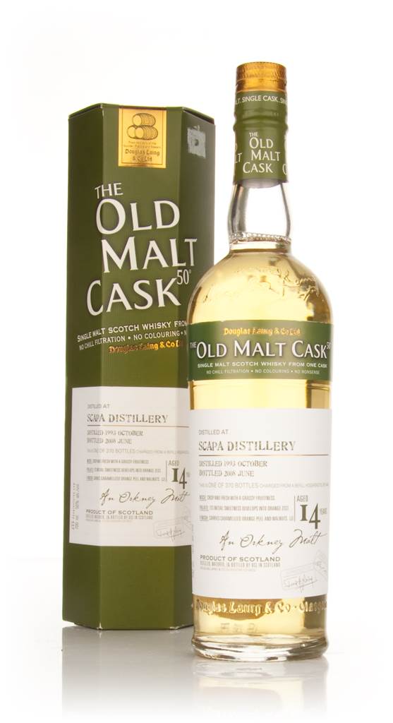 Scapa 14 Year Old 1993 Cask 4440 - Old Malt Cask (Douglas Laing) product image