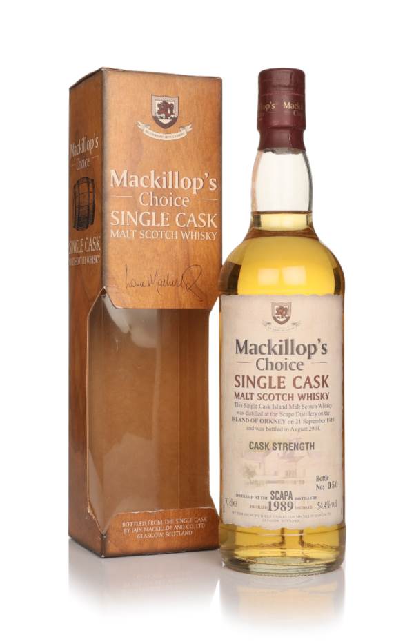 Scapa 14 Year Old 1989 - Mackillop's Choice product image