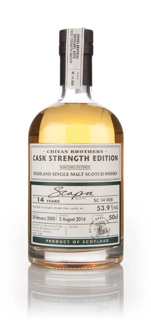 Scapa 14 Year Old 2000 - Cask Strength Edition (Chivas Brothers) product image