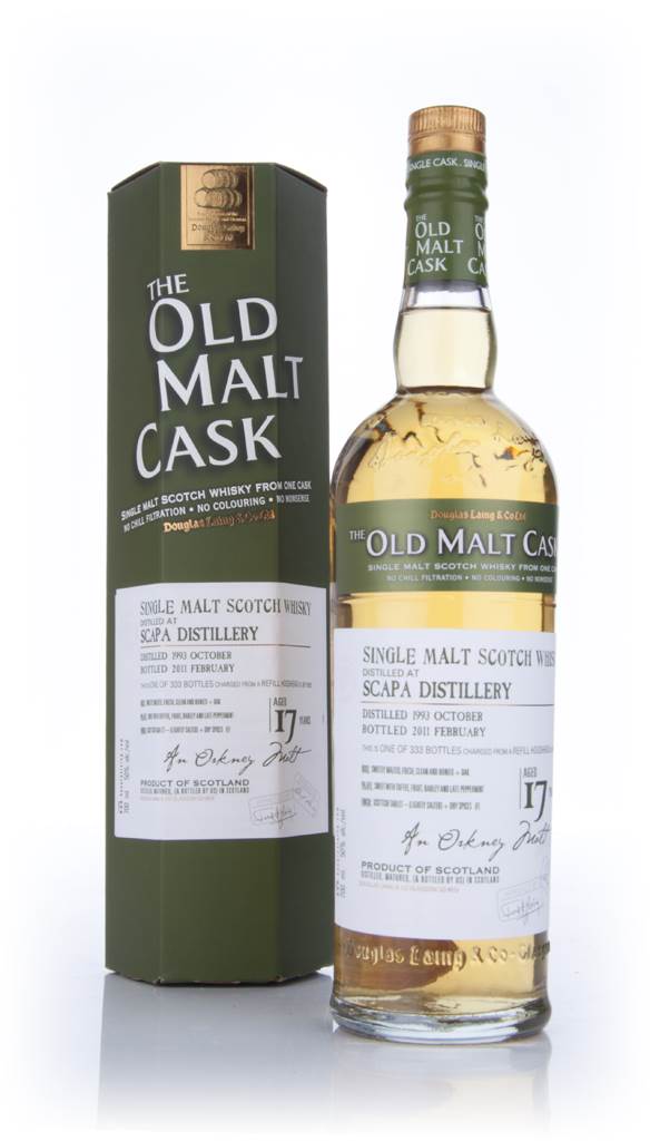 Scapa 17 Year Old 1993 - Old Malt Cask (Douglas Laing)  product image