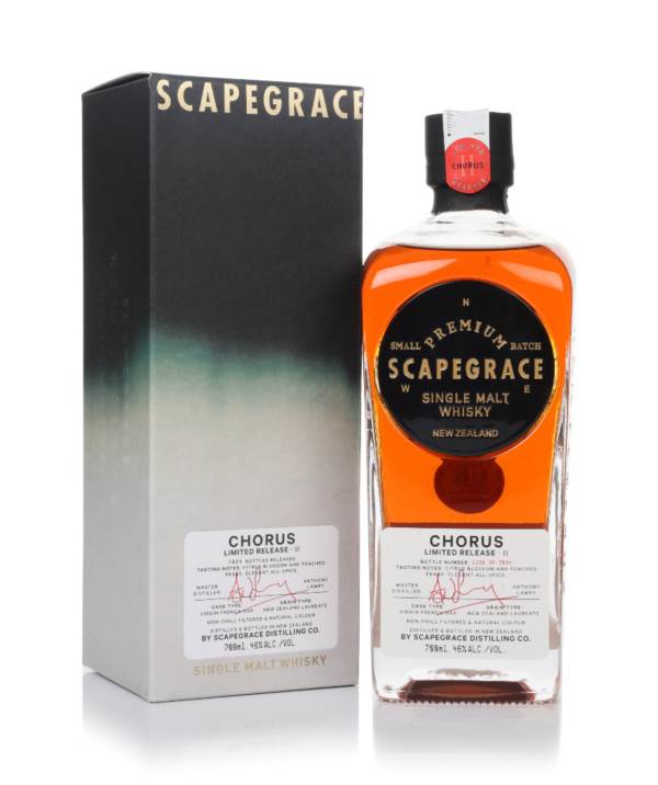 Scapegrace Chorus Single Malt Whisky - Limited Release II product image