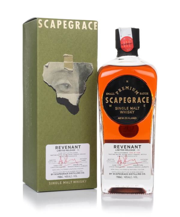 Scapegrace Revenant Single Malt Whisky - Limited Release III product image