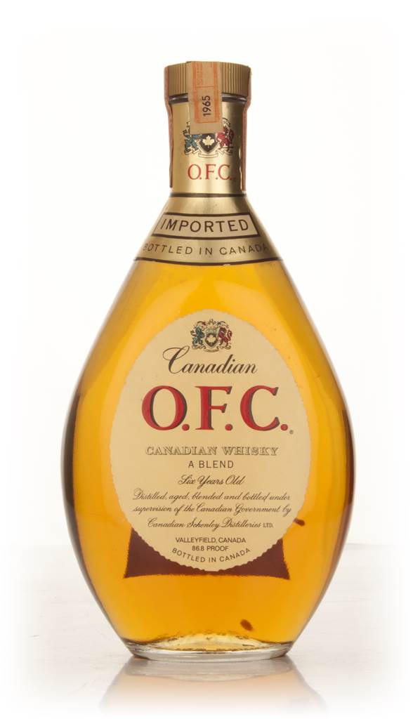 Schenley O.F.C. 6 Year Old Canadian Whisky - 1965 product image