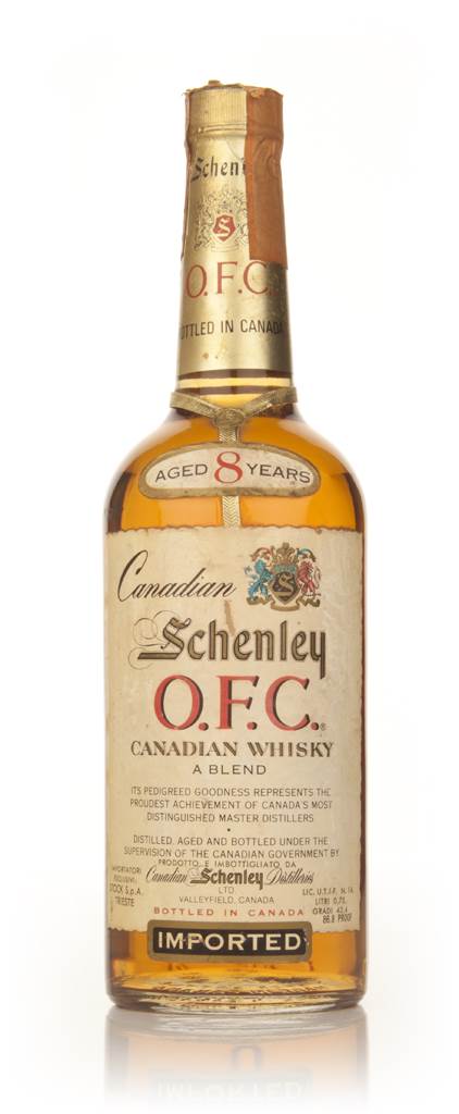 Schenley O.F.C. 8 Year Old Canadian Whisky - 1970s product image