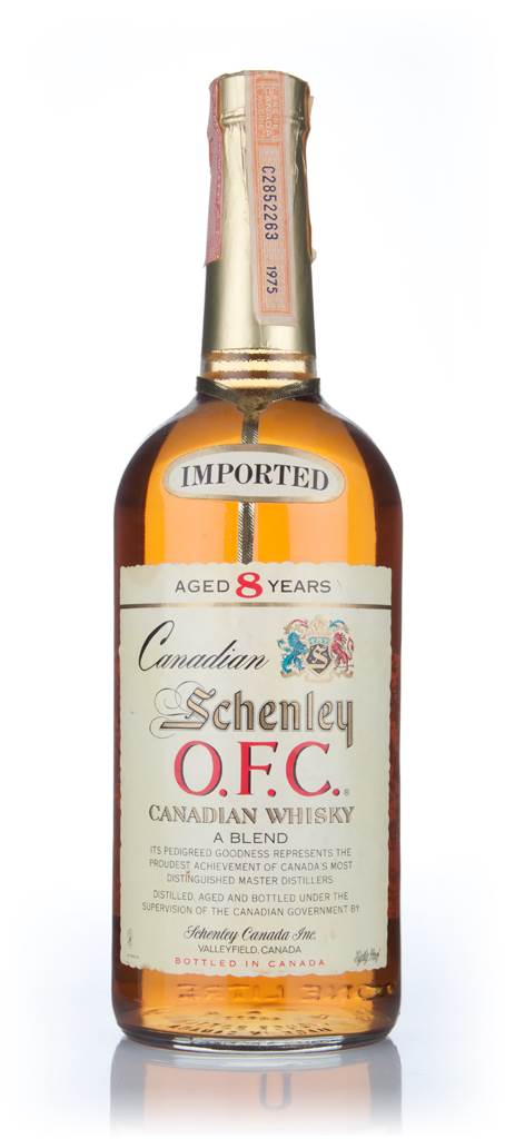Schenley O.F.C. 8 Year Old Canadian Whisky - 1983 product image