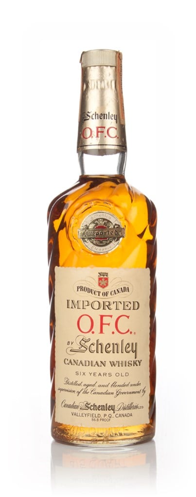 Schenley O.F.C. Canadian Whisky - 1961