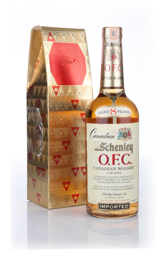 Schenley O.F.C. 8 Year Old Canadian Whisky - 1971 product image
