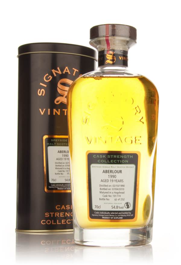 Aberlour 19 Year Old 1990 Cask 101774 - Cask Strength Collection (Signatory) product image