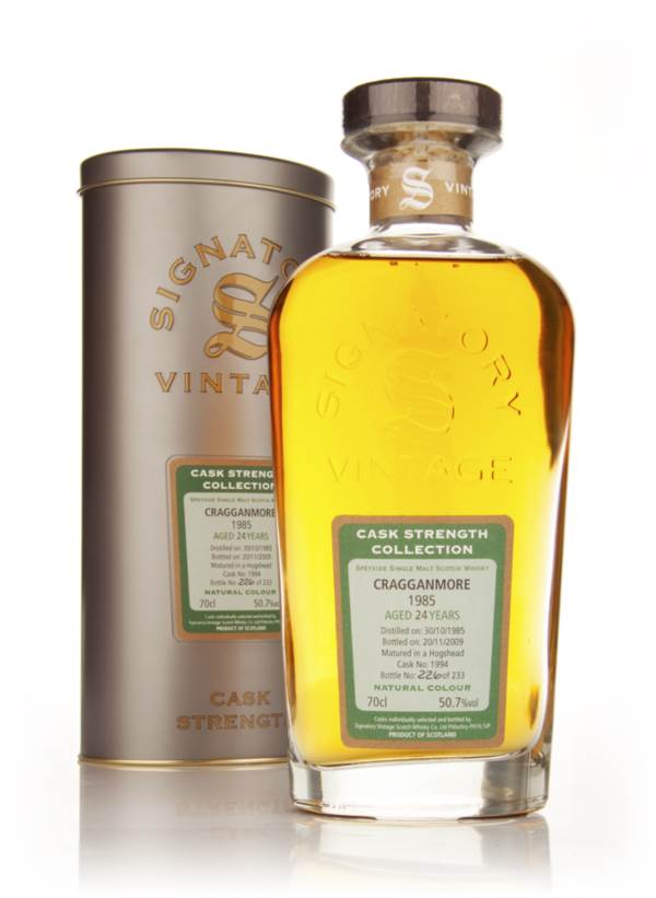Cragganmore 24 Year Old 1985 - Cask Strength Collection (Signatory) product image