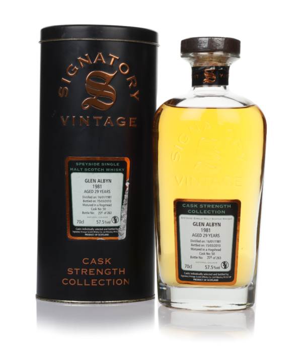 Glen Albyn 29 Year Old 1981 (Cask 50) - Cask Strength Collection (Signatory) product image