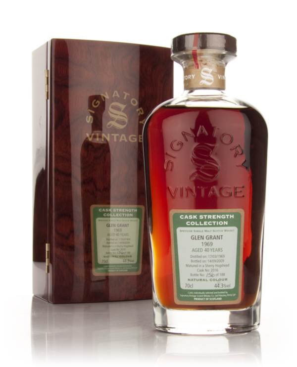 Glen Grant 40 Year Old 1969 - Cask Strength Collection (Signatory) product image