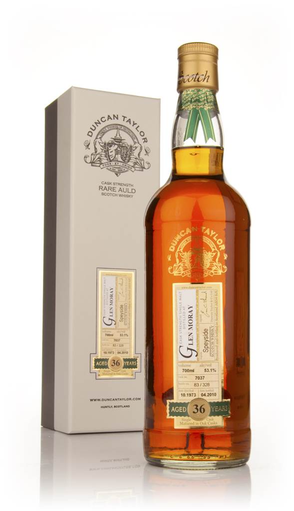 Glen Moray 36 Year Old 1973 - Rare Auld (Duncan Taylor) product image