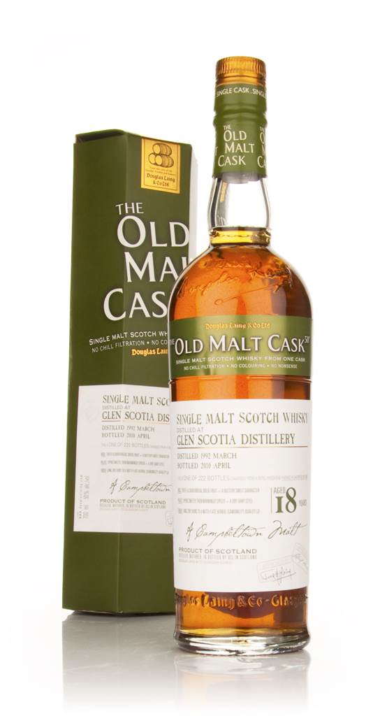 Glen Scotia 18 Year Old 1992 - Old Malt Cask (Douglas Laing) product image