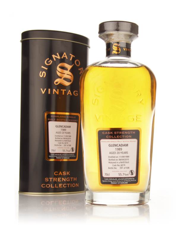 Glencadam 20 Year Old 1989 Cask 6019 - Cask Strength Collection (Signatory) product image