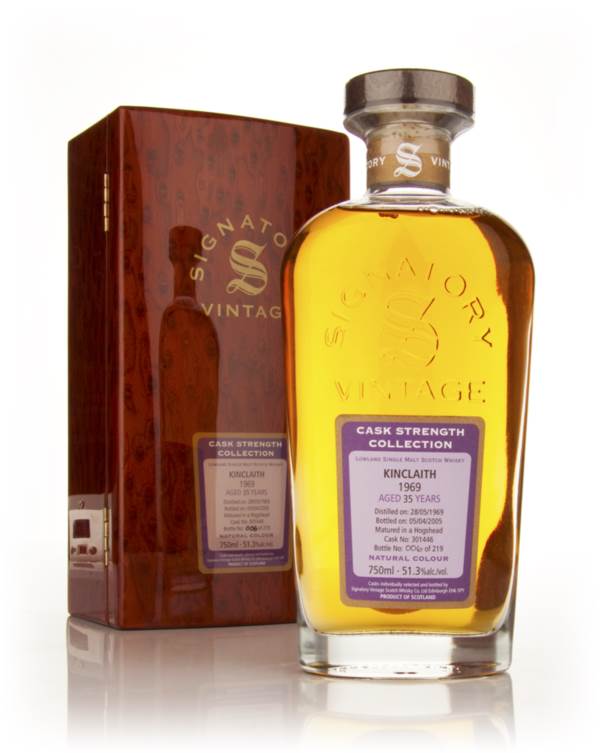 Kinclaith 35 Year Old 1969 Rare Reserve - Cask Strength Collection (Signatory) product image