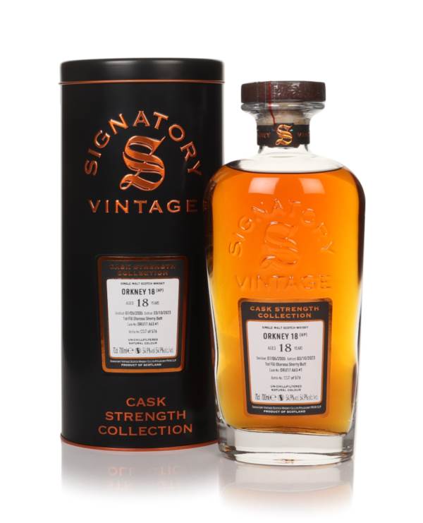 Secret Orkney 18 Year Old 2005 (cask DRU17/A63 #1) - Cask Strength Collection (Signatory) product image