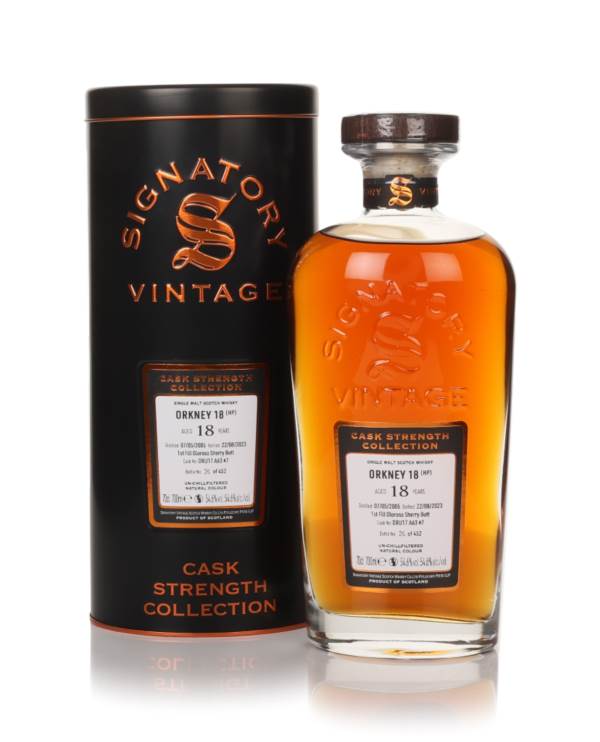Secret Orkney 18 Year Old 2005 (cask DRU17/A63 #7) - Cask Strength Collection (Signatory) product image
