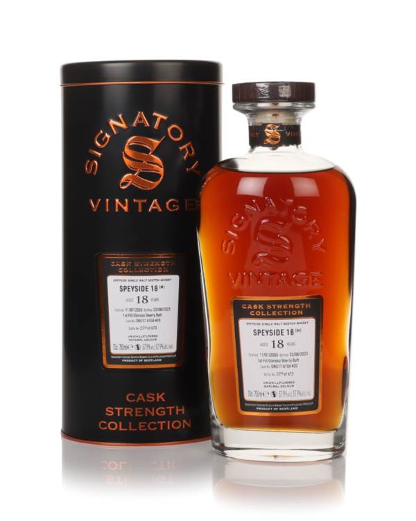Secret Speyside 18 Year Old 2005 (cask DRU 17/A106 #20) - Cask Strength Collection (Signatory) product image
