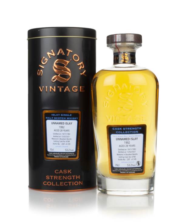Unnamed Islay 28 Year Old 1992 (cask 6768) - Cask Strength Collection (Signatory) product image