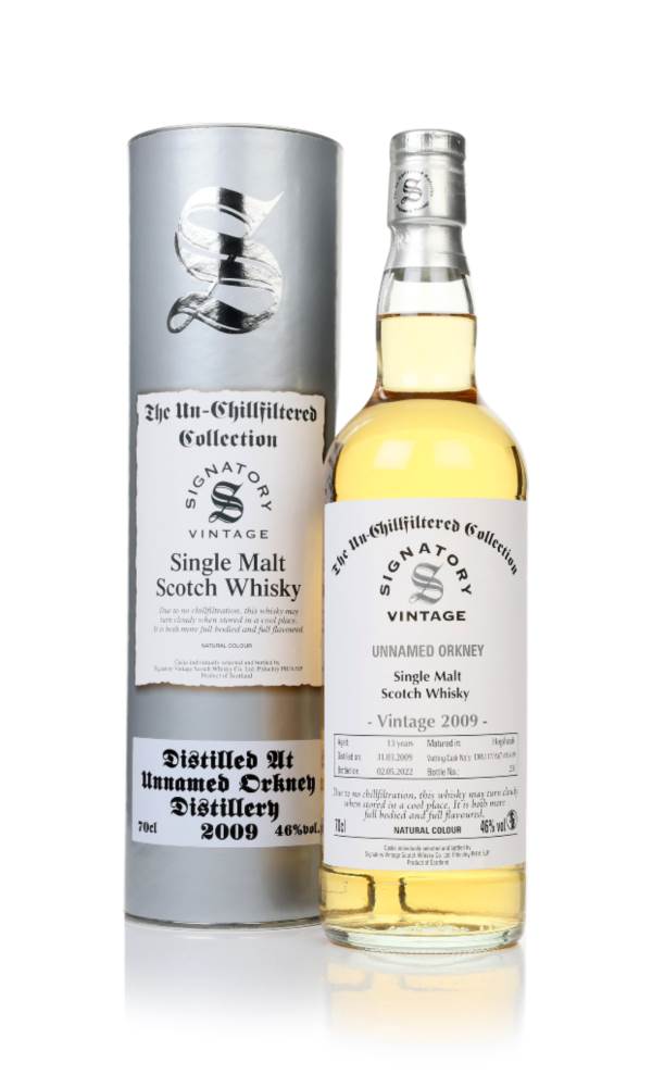 Unnamed Orkney 13 Year Old 2009 (casks DRU17/A67 #18+19) - Un-Chillfiltered Collection (Signatory) product image