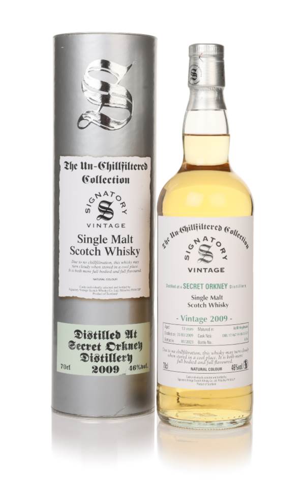 Unnamed Orkney 13 Year Old 2009 (casks DRU17/A67 9+10+13+21) - Un-Chillfiltered Collection (Signatory) product image