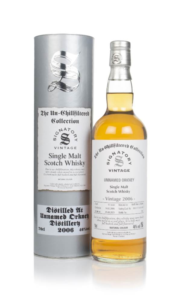 Unnamed Orkney 15 Year Old 2006 (casks 17/A65 #18) - Un-Chillfiltered Collection (Signatory) product image