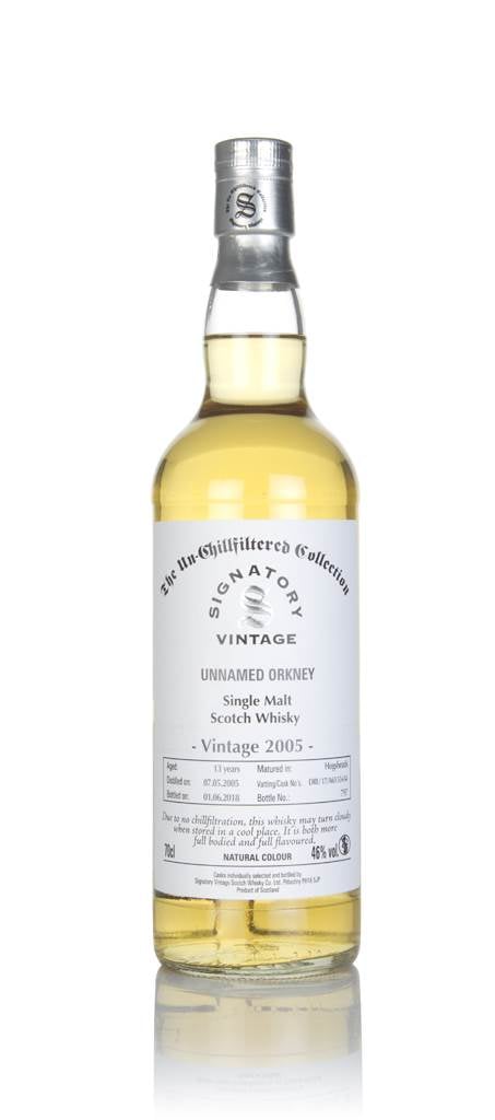 Unnamed Orkney 13 Year Old 2005 (casks 17/A63 53 & 54) - Un-Chillfiltered Collection (Signatory) product image