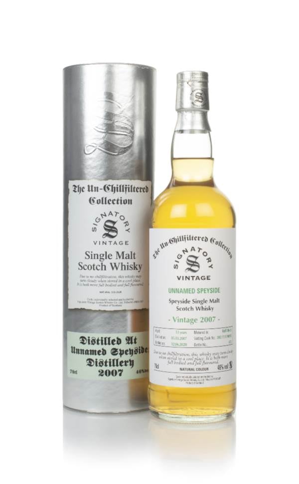 Unnamed Speyside 13 Year Old 2007 - Un-Chillfiltered Collection (Signatory) product image