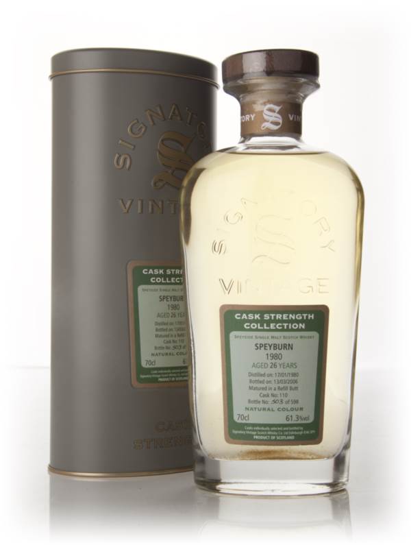 Speyburn 26 Year Old 1980 - Cask Strength Collection (Signatory) product image