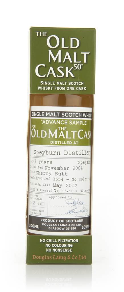 Speyburn 7 Year Old 2004 - Old Malt Cask (Douglas Laing)  product image