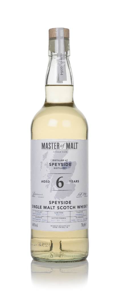 Speyside 6 Year Old 2015 Single Cask (Master of Malt) 40% product image