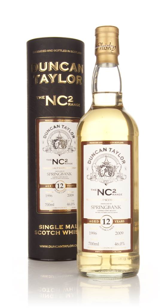 Springbank 12 Year Old 1996 - NC2 (Duncan Taylor) product image