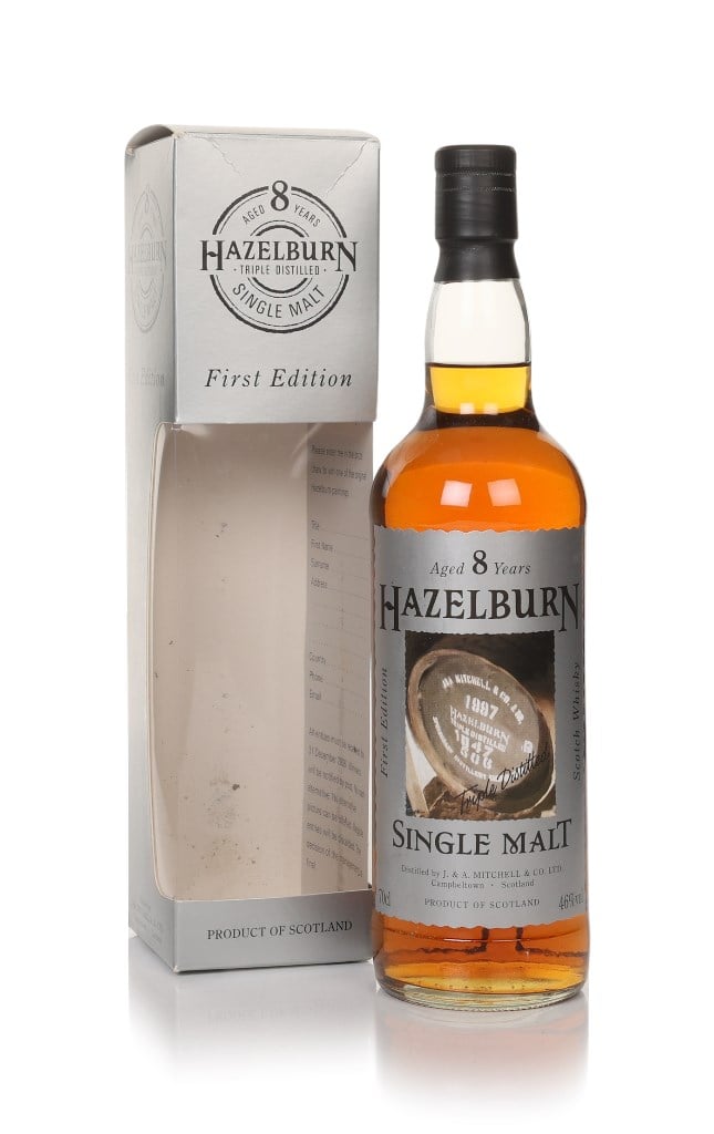 Hazelburn 8 Year Old First Edition - Cask Label
