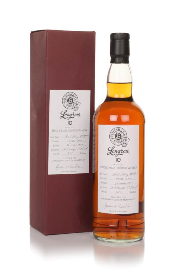Longrow 10 Year Old 2001 - Springbank Society product image