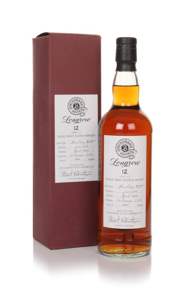 Longrow 12 Year Old 1996 - Springbank Society product image