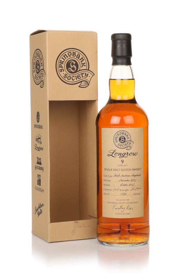 Longrow 9 Year Old 2007 - Springbank Society product image
