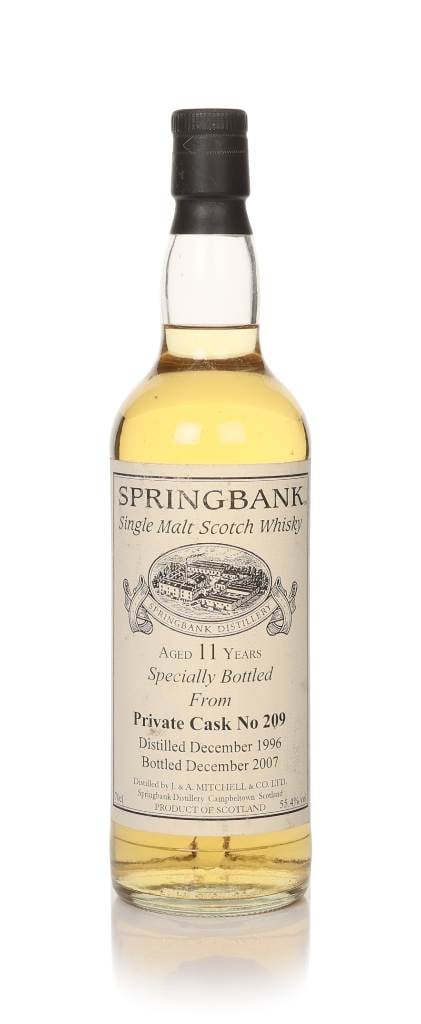 Springbank 11 Year Old 1996 - Private Cask No. 209 product image