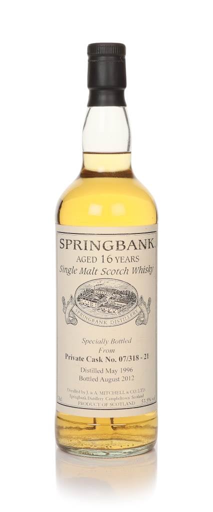 Springbank 16 Year Old 1996 (cask 07/318-21) - Private Cask product image