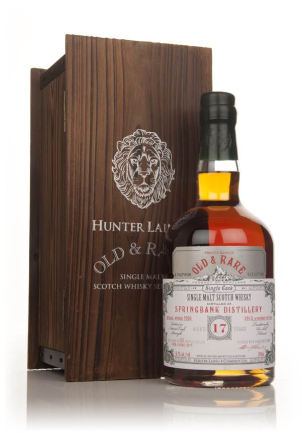Springbank 17 Year Old 1996 - Old & Rare Platinum (Hunter Laing) product image