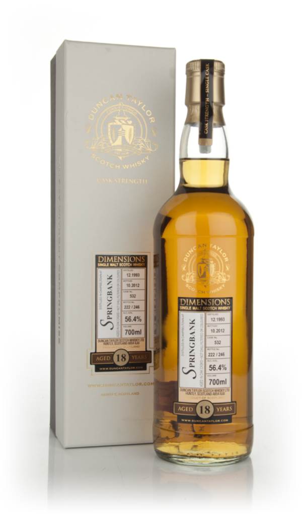 Springbank 18 Year Old 1993 - Dimensions (Douglas Laing) product image