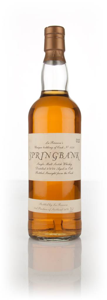 Springbank 1964 (cask 1530) - La Réserve product image