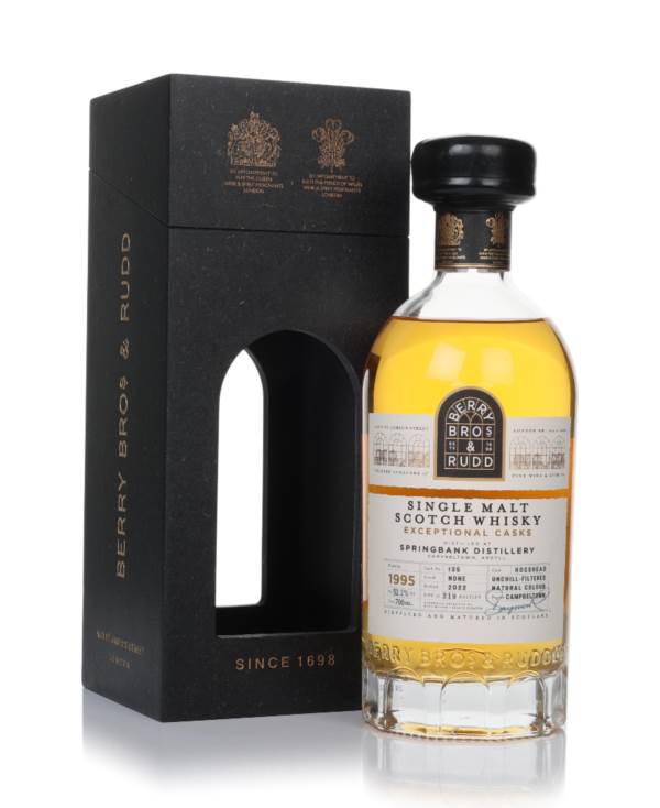 Springbank 1995 (Cask 135) (bottled 2022) - Exceptional Cask (Berry Bros. & Rudd) product image