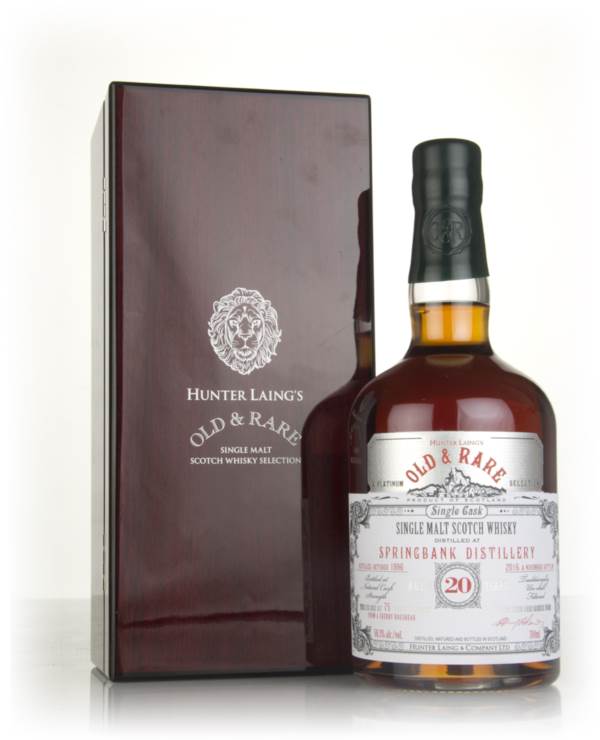 Springbank 20 Year Old 1996 - Old & Rare Platinum (Hunter Laing) product image