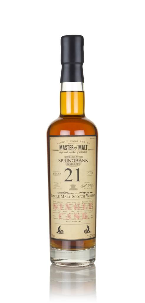 Springbank 21 Year Old 1996 - Single Cask (Master of Malt) product image