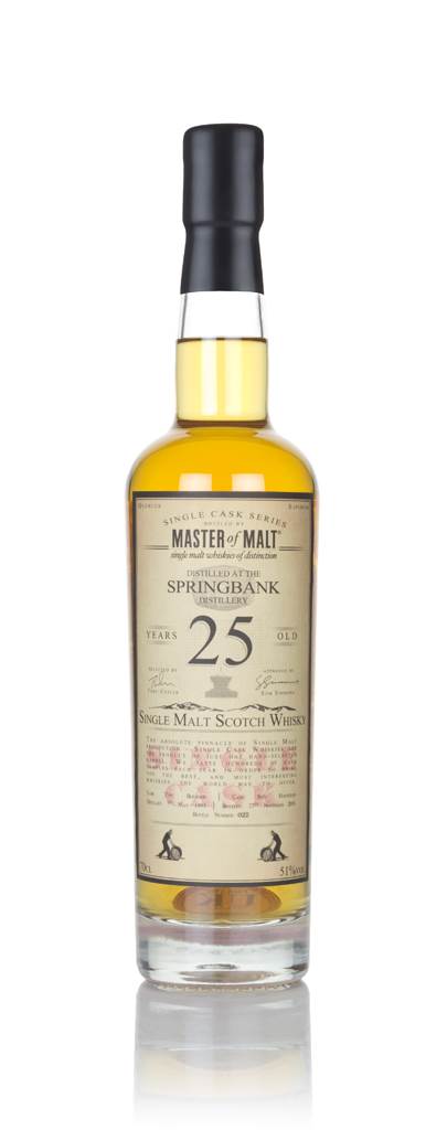 Springbank 25 Year Old 1993 - Single Cask (Master of Malt) product image