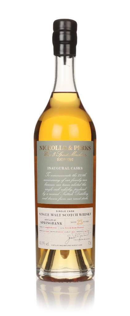 Springbank 25 Year Old 1997 (cask 242) - Inaugural Casks (Nickolls & Perks) product image