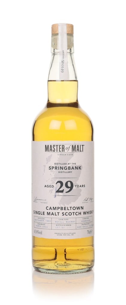 Springbank 29 Year Old 1993 Single Cask (Master of Malt)