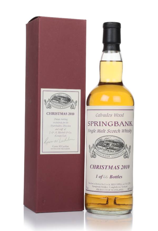 Springbank Christmas 2010 - Calvados Wood product image