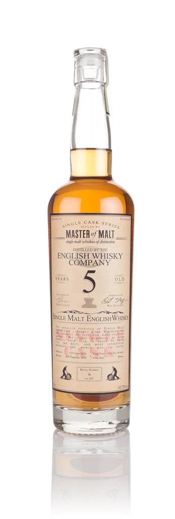 English Whisky Co. 5 Year Old 2010 - Single Cask (Master of Malt) product image