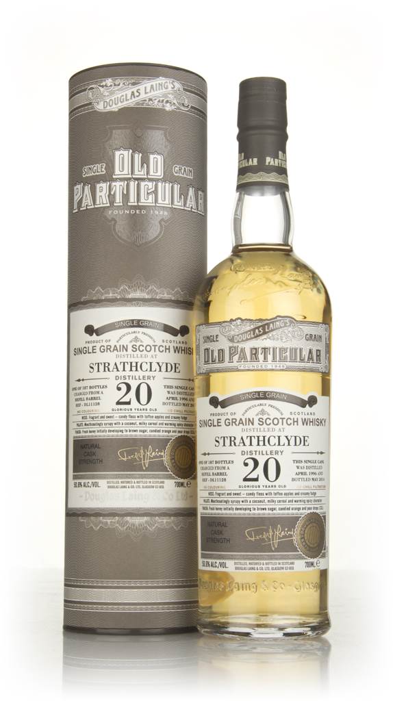 Strathclyde 20 Year Old 1996 (cask 11128) - Old Particular (Douglas Laing) product image
